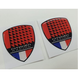 Citroen Wing Panel Badges 70mm Aufkleber