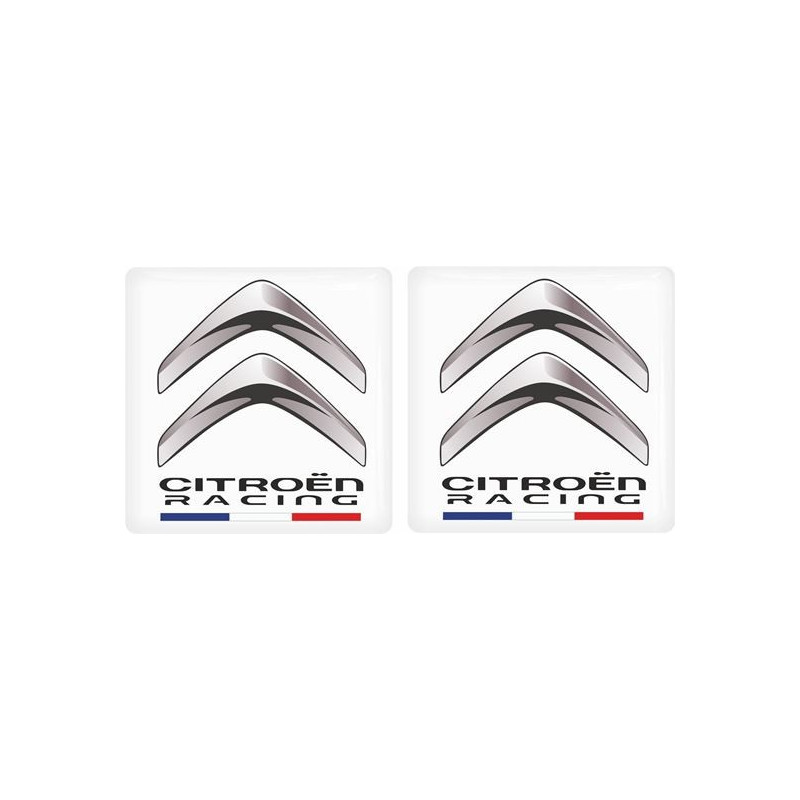 Citroen Wing Panel Badges 50mm Adesivi