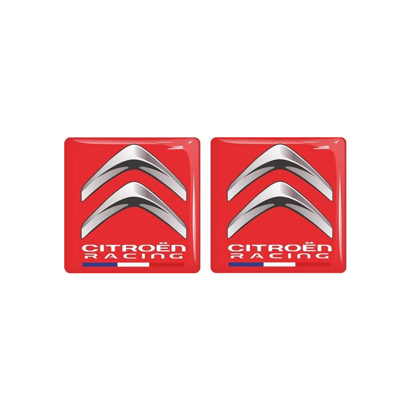 Citroen Wing Panel Badges 50mm adhesivos