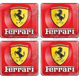 Ferrari gel Badges Stickers decals