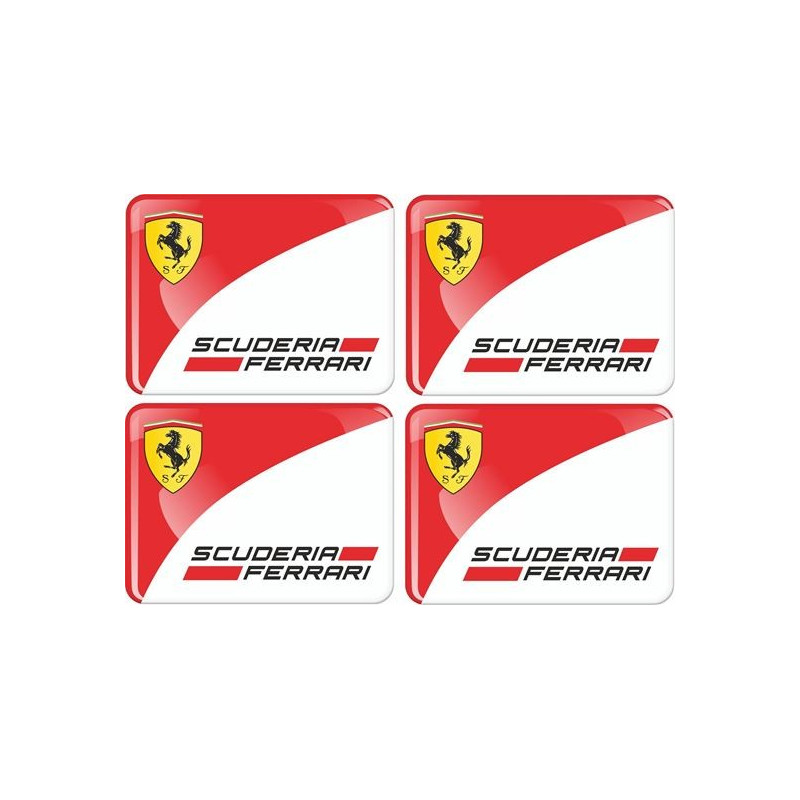 Ferrari gel Badges adhesivos