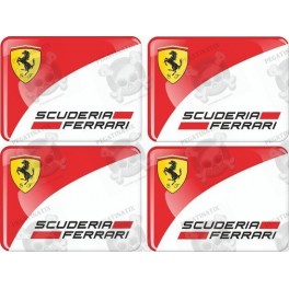 Ferrari gel Badges Stickers decals