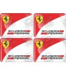 Ferrari gel Badges Adesivi