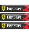 Ferrari gel Badges adesivos 55mm x3
