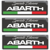 Abarth gel Badges adesivos 55mm x3