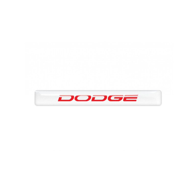 DODGE gel wing Badges adhesivos