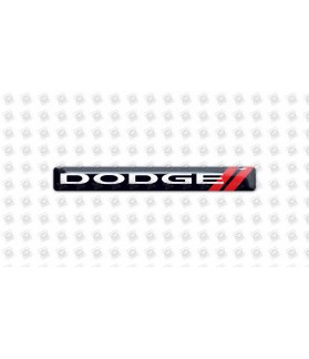 DODGE gel wing Badges Aufkleber (Kompatibles Produkt)
