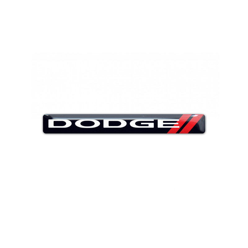DODGE gel wing Badges Autocollant