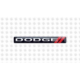 DODGE gel wing Badges Autocollant