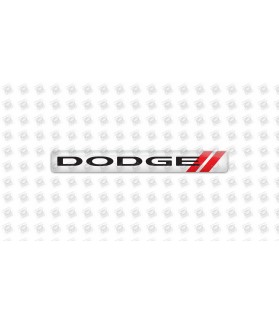 DODGE gel wing Badges Adesivi (Prodotto compatibile)