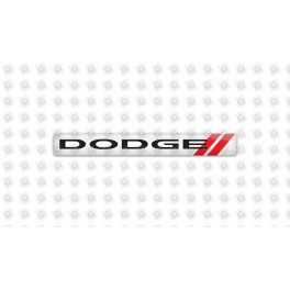 DODGE gel wing Badges decals