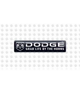 DODGE GEL Stickers decals (Compatible Product)