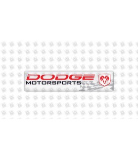 DODGE GEL Stickers decals (Compatible Product)