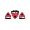 DUCATI GEL Autocollant x3