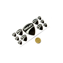 DUCATI corse GEL Aufkleber x11