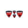DUCATI corse GEL Adesivi x4