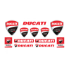 DUCATI corse GEL adesivos x12