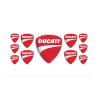 DUCATI GEL adesivos x11