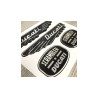 Ducati Scrambler 3d GEL Autocollant x4