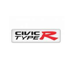 Honda domed emblems gel AUTOCOLLANT