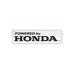 Honda domed emblems gel DECALS