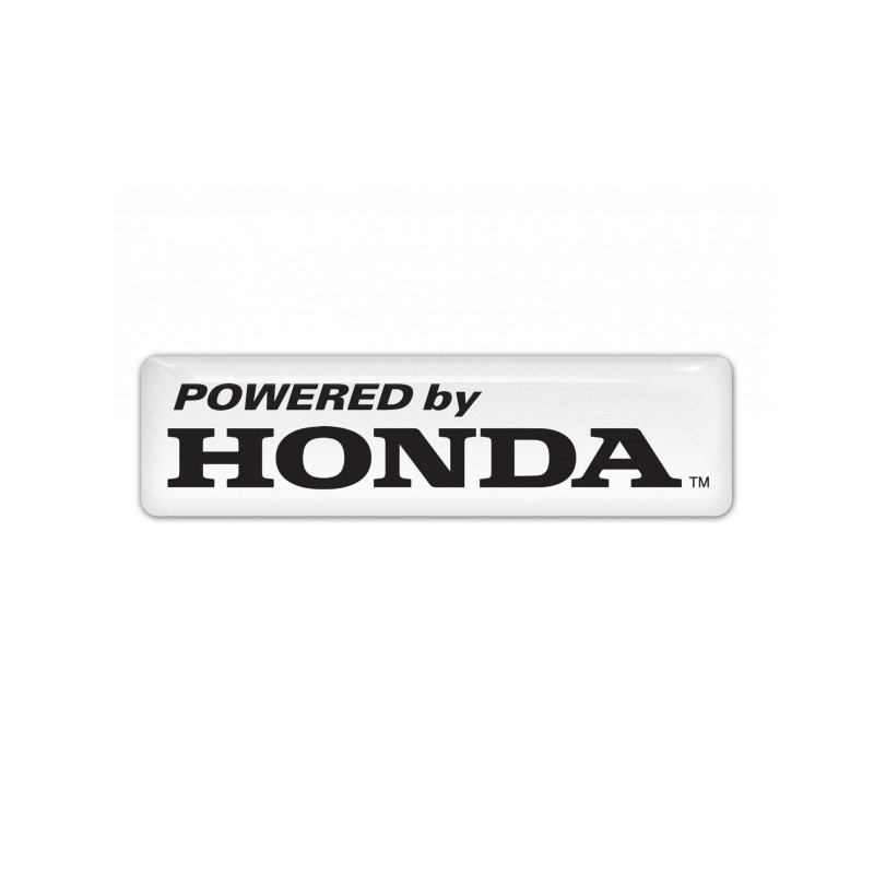Honda domed emblems gel DECALS