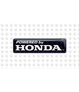 Honda domed emblems gel STICKERS (Compatible Product)