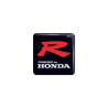 HONDA round black gel ADHESIVOS