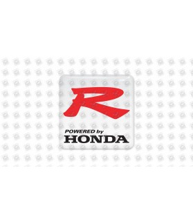 HONDA gel STICKERS (Compatible Product)