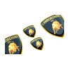 Lamborghini domed emblems gel AUFKLEBER x4