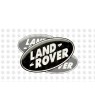 Land Rover domed emblems gel AUFKLEBER x3