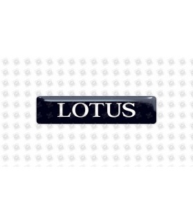 Lotus domed emblems gel ADHESIVOS