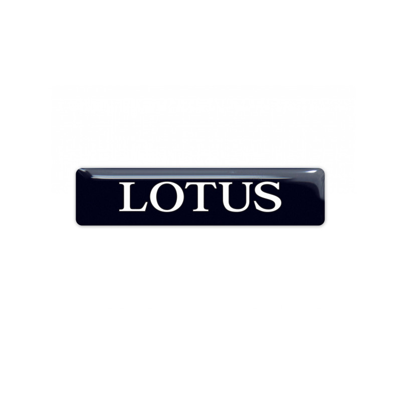 Lotus domed emblems gel ADESIVI