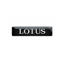 Lotus domed emblems gel AUTOCOLLANT