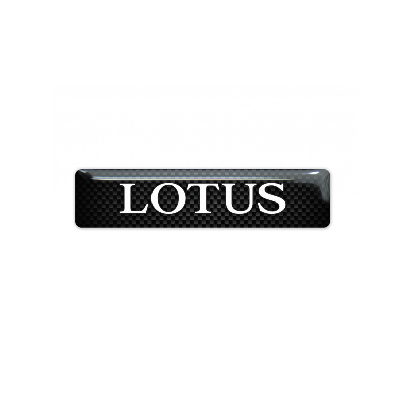 Lotus domed emblems gel AUFKLEBER