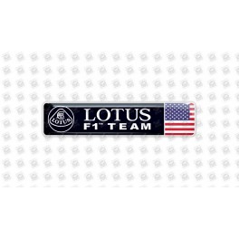 Lotus domed emblems gel AUTOCOLLANT