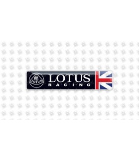 Lotus domed emblems gel DECALS (Compatible Product)