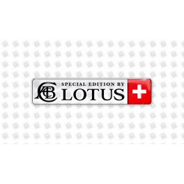 Lotus domed emblems gel AUFKLEBER