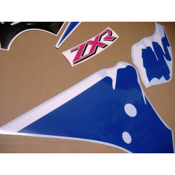 ASESIVI KAWASAKI ZXR-750 YEAR 1993 GREEN WHITE BLUE