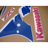 ASESIVI KAWASAKI ZXR-750 YEAR 1993 GREEN WHITE BLUE