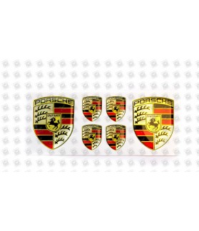 Porsche Logo Aufkleber