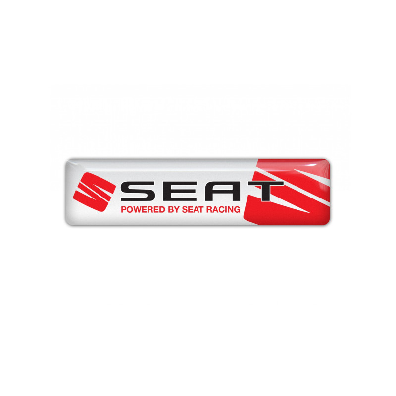 SEAT domed emblem gel DECALS