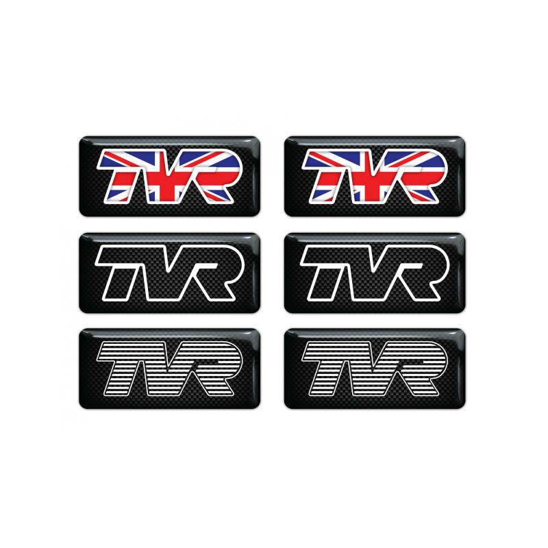 TVR GEL Stickers decals
