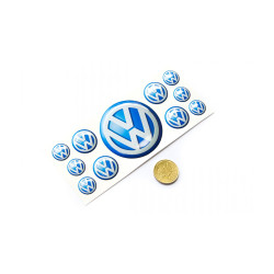 VOLKSWAGEN GEL Autocollant x11