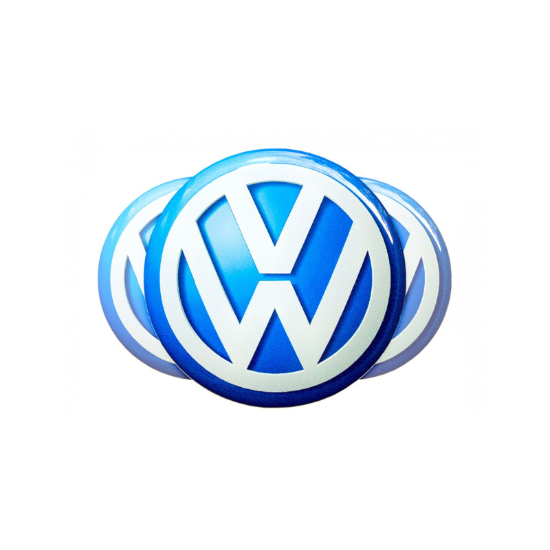 VOLKSWAGEN GEL Adesivi x3