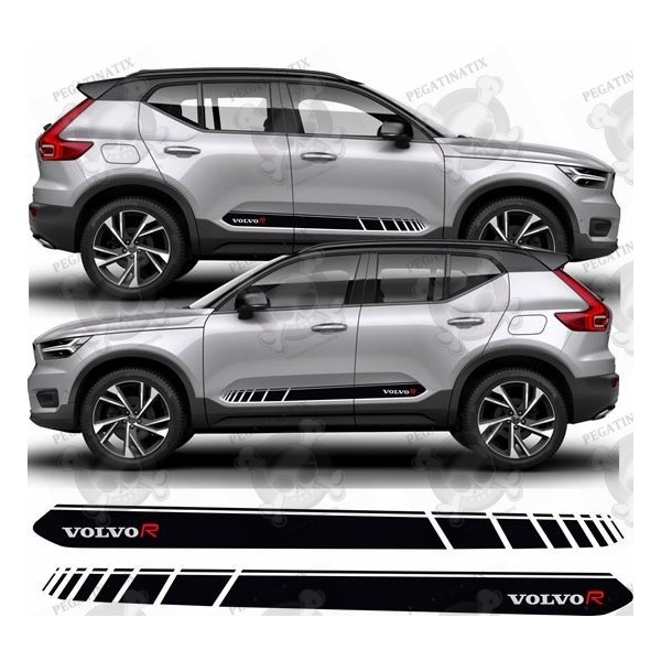 Autospiegel Aufkleber für Volvo XC40, Vinyl Rückspiegel-Aufkleber