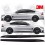 BMW 4 Series F32 / F33 / F36 M Performance side Sill Stripes Stickers (Compatible Product)