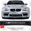 BMW "M Performance" Adhesivo (Producto compatible)