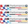 BMW German M Performance gel x3 AUTOCOLLANT