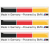 BMW German M Performance gel x3 ADESIVI